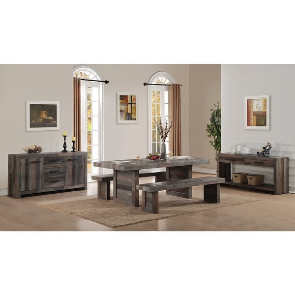 Carbon Loft Bluford Reclaimed Wood 82-inch Dining Table. Opens flyout.