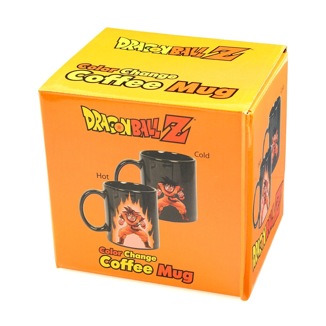 Shop Dragon Ball Z Goku Heat Color Change Reactive Coffee Mug