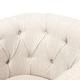 preview thumbnail 3 of 19, Beihoffer Petite Tufted Fabric Chair and Ottoman Set by Christopher Knight Home