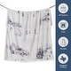 preview thumbnail 32 of 158, Indigo Hill by HiEnd Accents Campfire Sherpa Fleece Throw, 1PC or 3PC