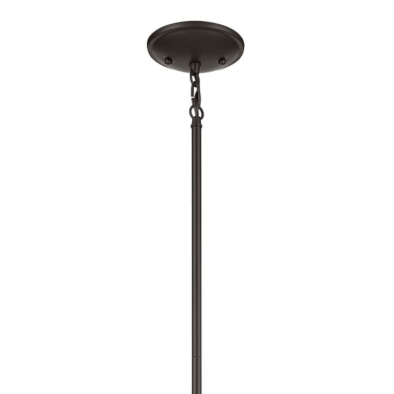 Kichler Lighting Shailene 1-Light Mini Pendant Light with Clear Glass
