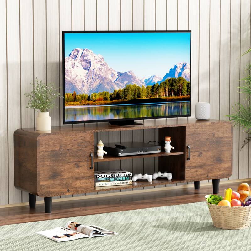 50.7" TV Stand for 55" TVs with 3 Tier Shelves