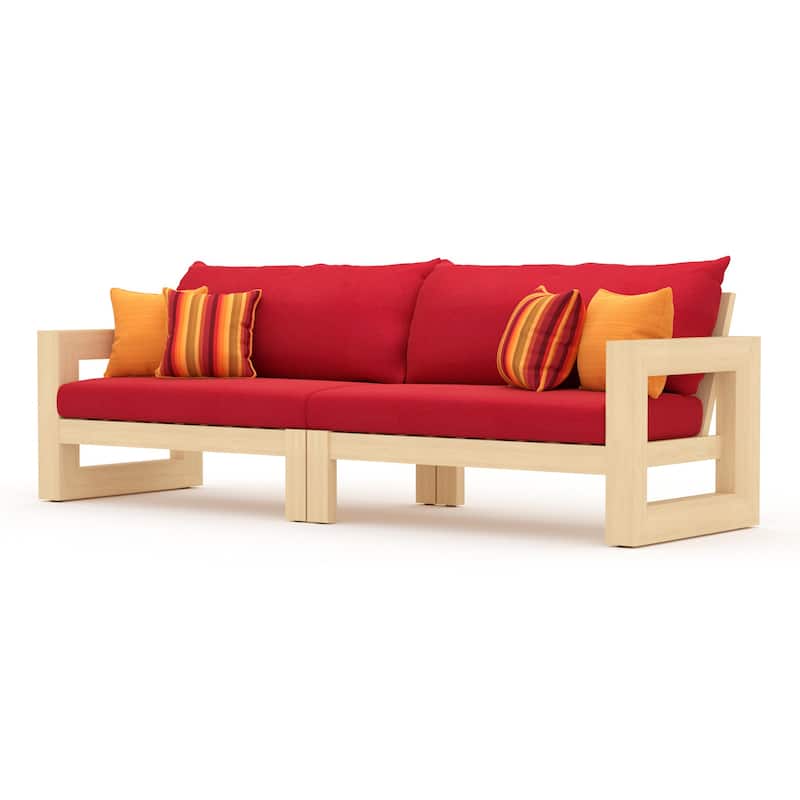 Benson 8 Piece Sunbrella Outdoor Patio Sofa & Club Chair Set