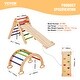 preview thumbnail 28 of 26, VEVOR Pikler Triangle Set Toddler Climbing Toys Indoor Playground, Ramp, and Arch, Montessori Climbing Set