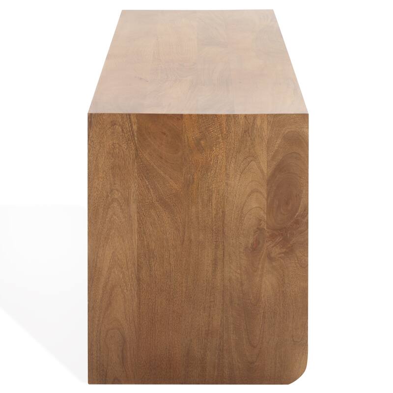 SAFAVIEH Couture Grigorio Solid Wood 3-Door Sideboard, Fully Assembled - 59"W x 16"D x 20"H
