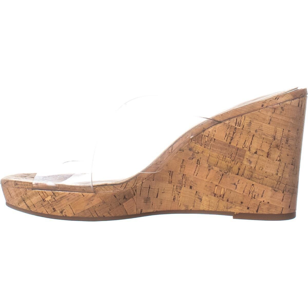 jessica simpson seena wedge clear