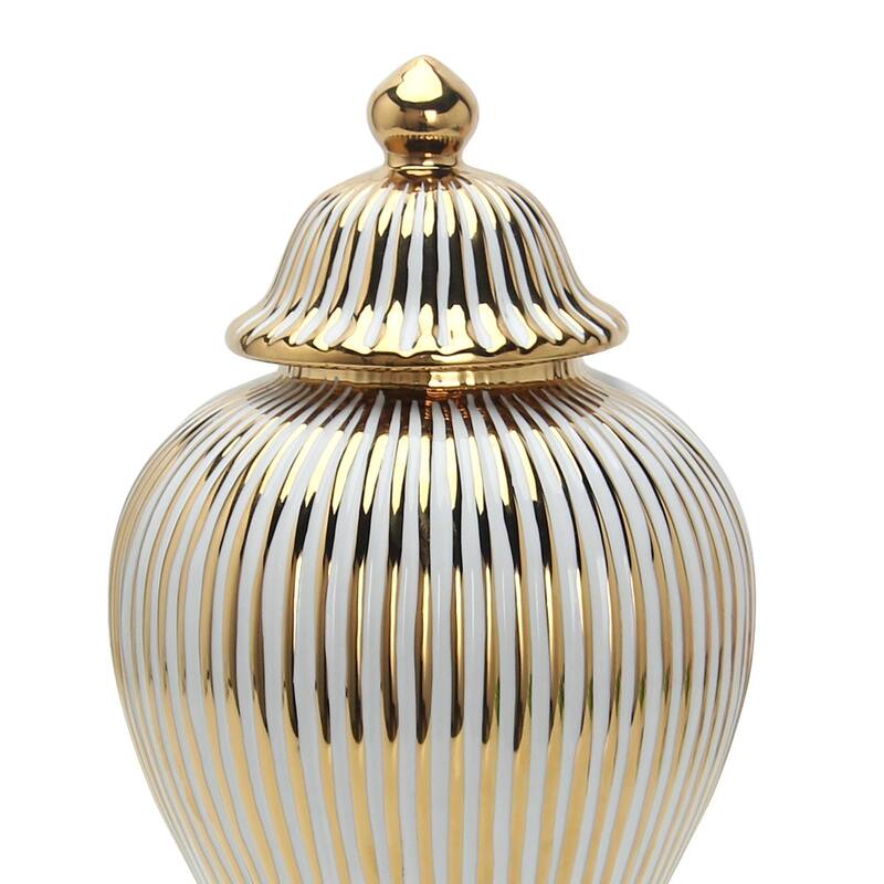 Beloved Ceramic Ginger Jar Vase with Lid On Sale Bed Bath & Beyond