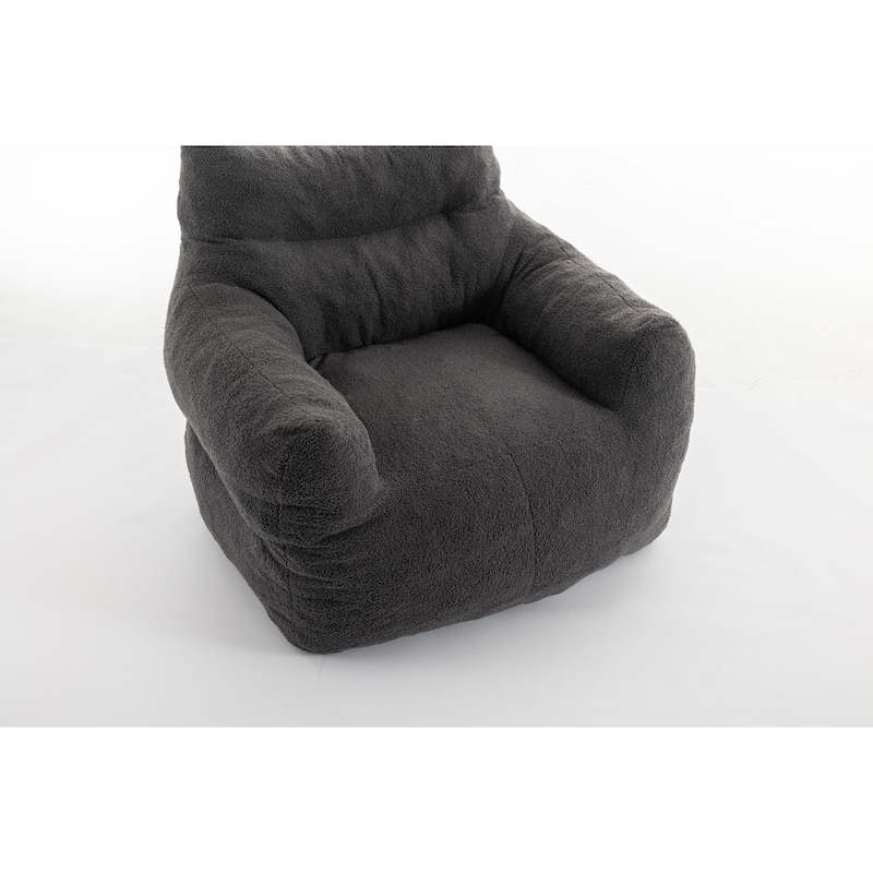 Modern 37" Upholstered Chaise Loungel Chair with High Quality Memory Sponge Filled