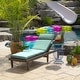 preview thumbnail 85 of 86, Arden Selections Leala Texture Outdoor Chaise Lounge Cushion
