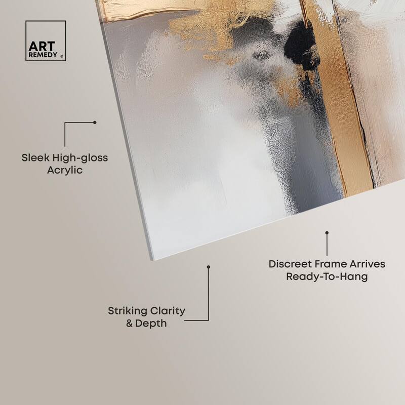 Golden Hour I Acrylic by Art Remedy, Ready to Hang