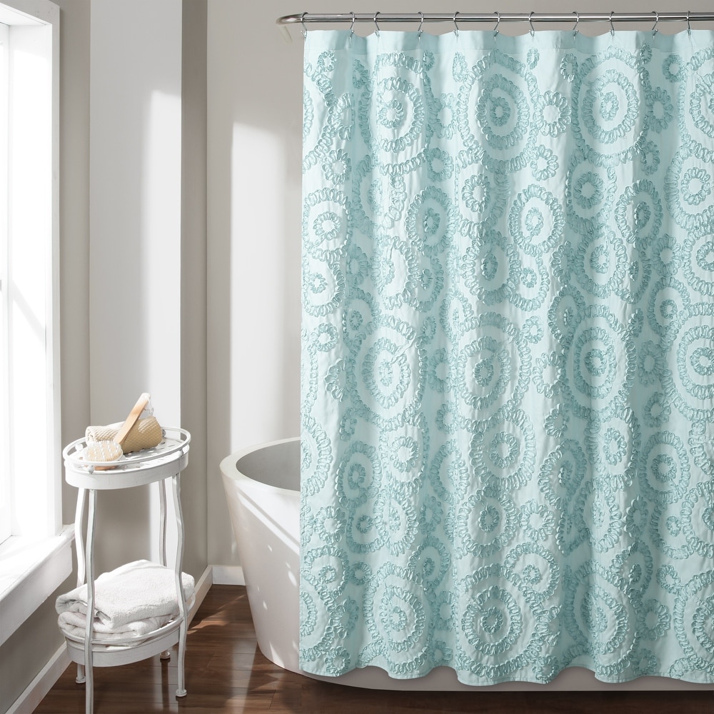 Tersuger Fabric Shower Curtain 36x78 Inch
