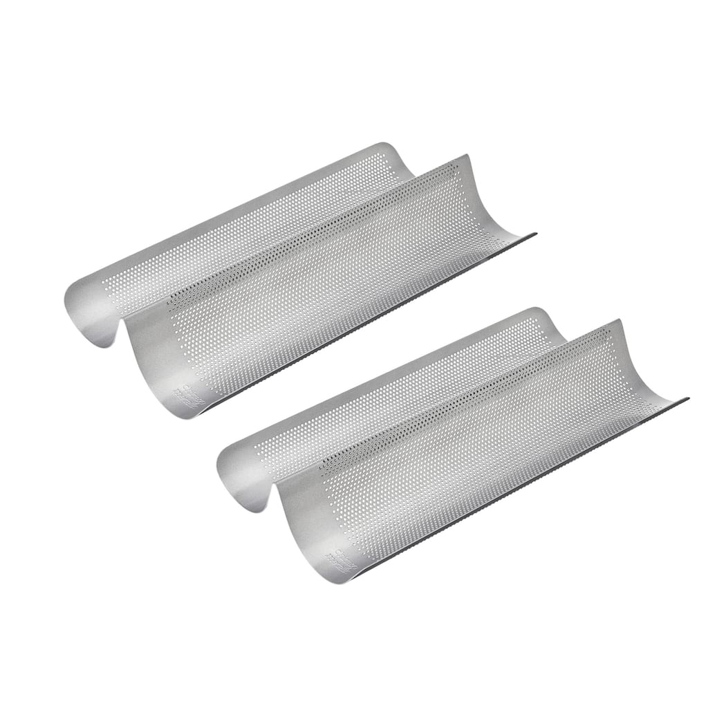 Chicago Metallic Perforated French Bread Pan