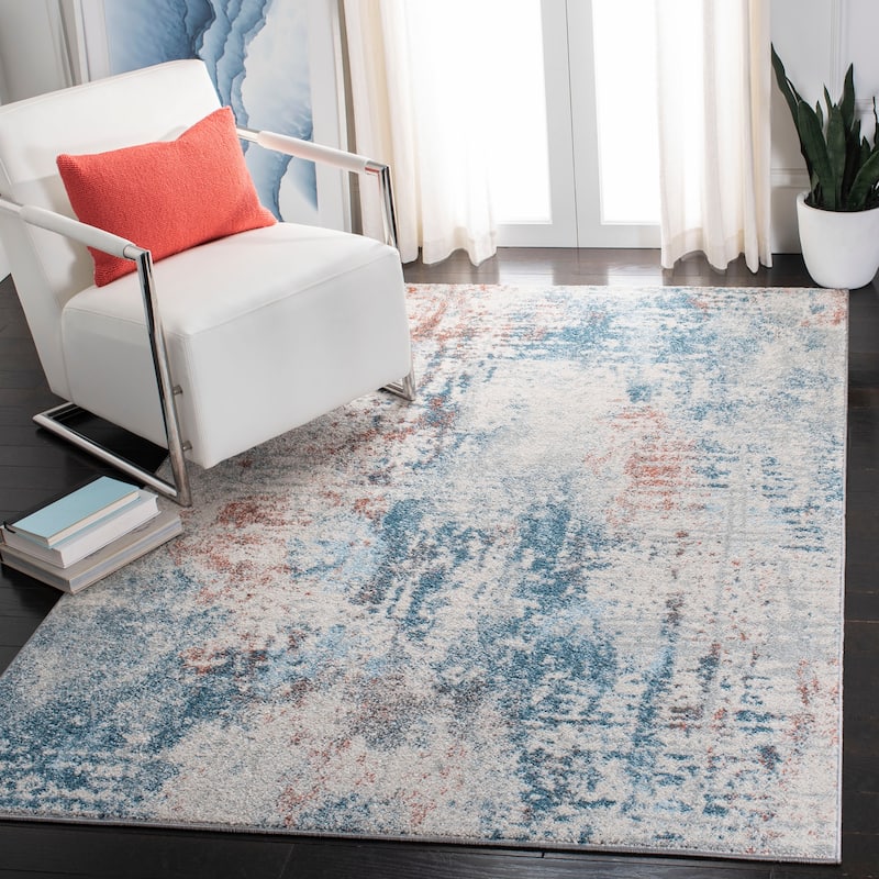 SAFAVIEH Tulum Emmaline Modern Abstract Rug - 9' x 12'