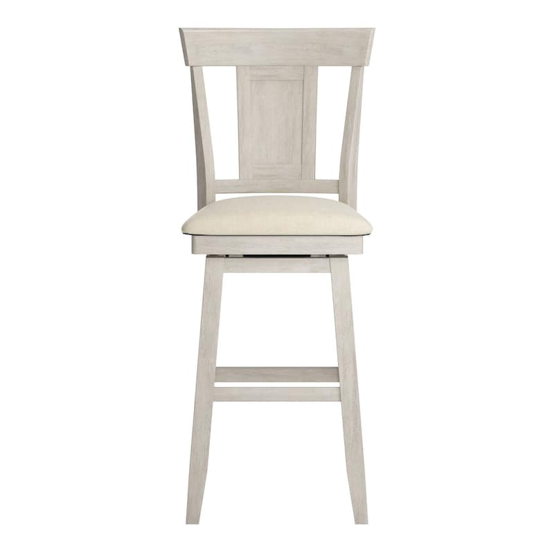 Eleanor Panel Back Wood Swivel Chair by iNSPIRE Q Classic