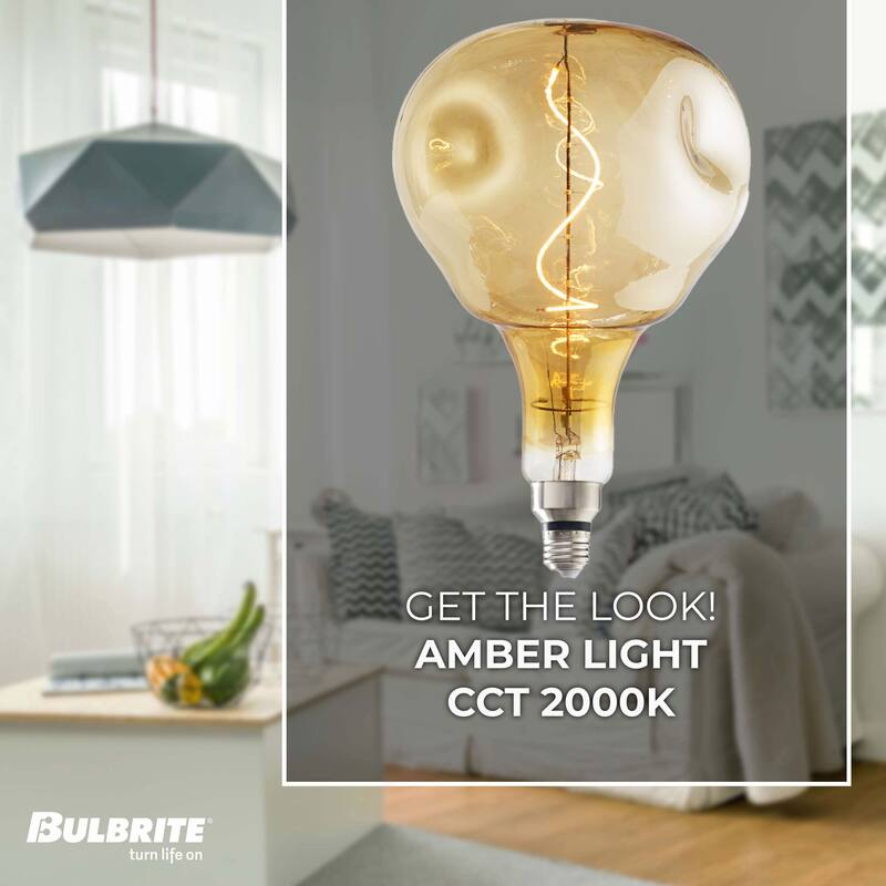 Bulbrite Single 4 Watt Dimmable Antique Grand Nostalgic Medium (E26) LED Bulb