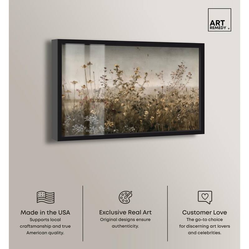 Meadow Mystique I Shadowbox by Art Remedy