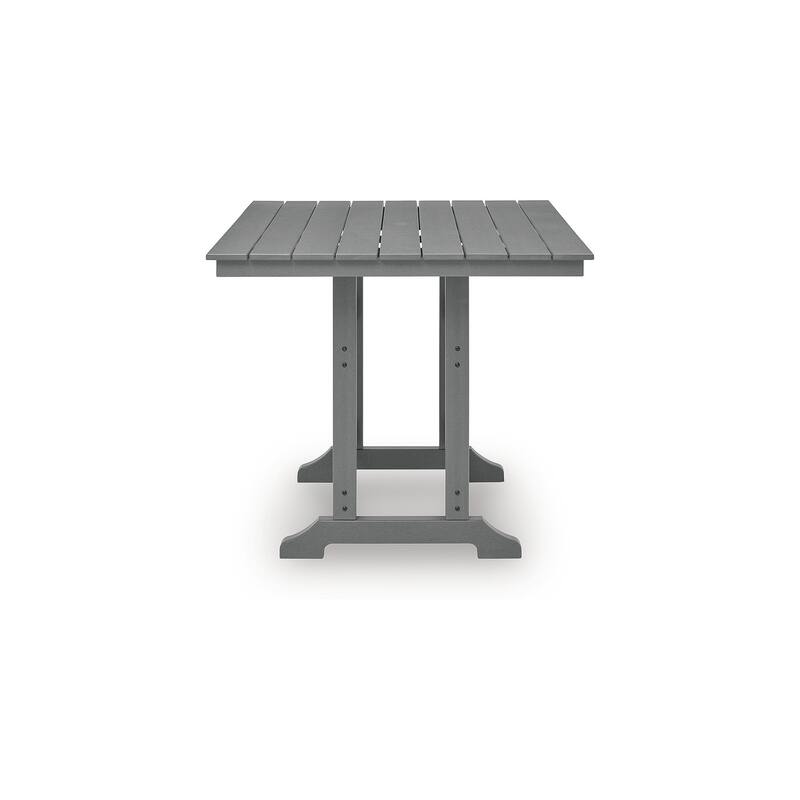 Signature Design by Ashley Ross Cove Gray Outdoor Counter Height Dining Table - 42" W x 42" D x 37" H