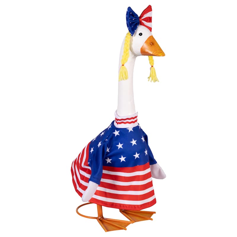 Porch Goose Outfit for Garden Statue