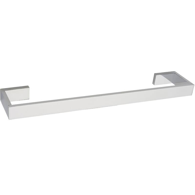 Alno A6420-24 Linear 24" Wide Solid Metal Modern Bathroom Towel Rod - Polished Chrome
