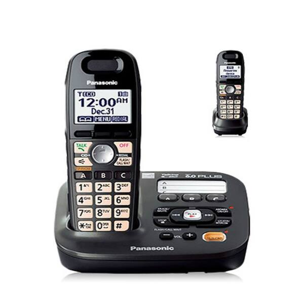 Shop Panasonic Kx Tg6592t Dect 6 0 Amplified Sound Cordless Phone
