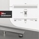 preview thumbnail 9 of 27, 36-Inch Linear Shower Drain with Stainless Steel Grate - 36 inch