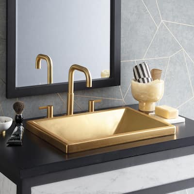 Amara Fireclay Dual Mount Bathroom Sink - 20" x 14" x 4.75"