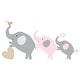 preview thumbnail 6 of 6, Bedtime Originals Eloise 4-Piece Nursery Baby Crib Bedding Set