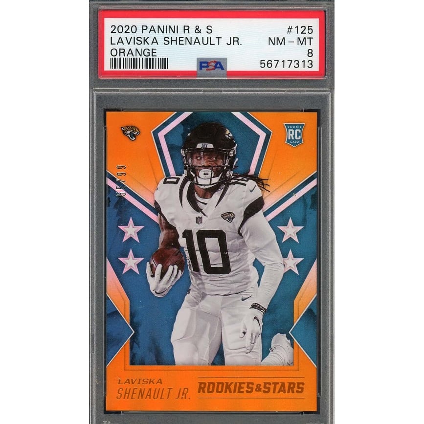 Laviska Shenault Jr 2020 Panini Rookies & Stars Autographed Card #125 PSA 8 /99 - 8'6" x 11'6"