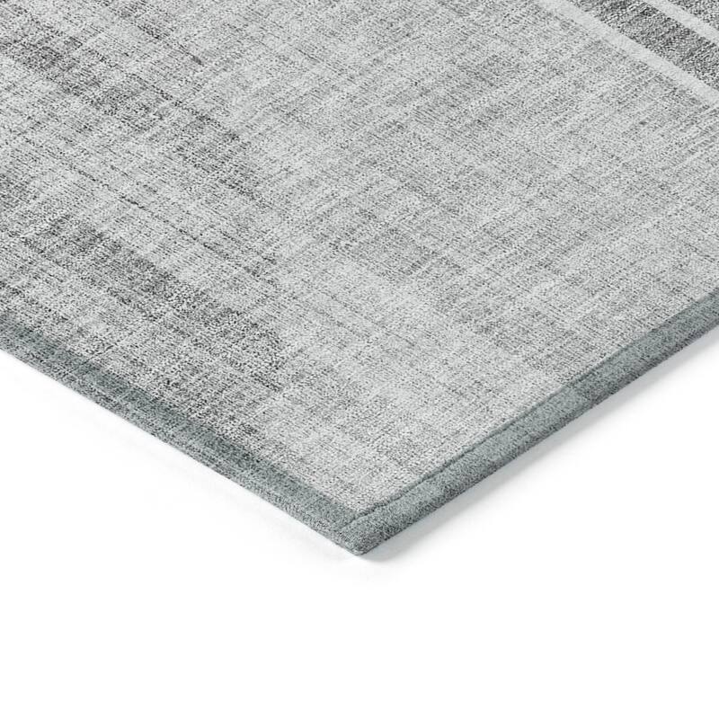 HomeRoots Geometric Transitional Rectangle Outdoor Rug