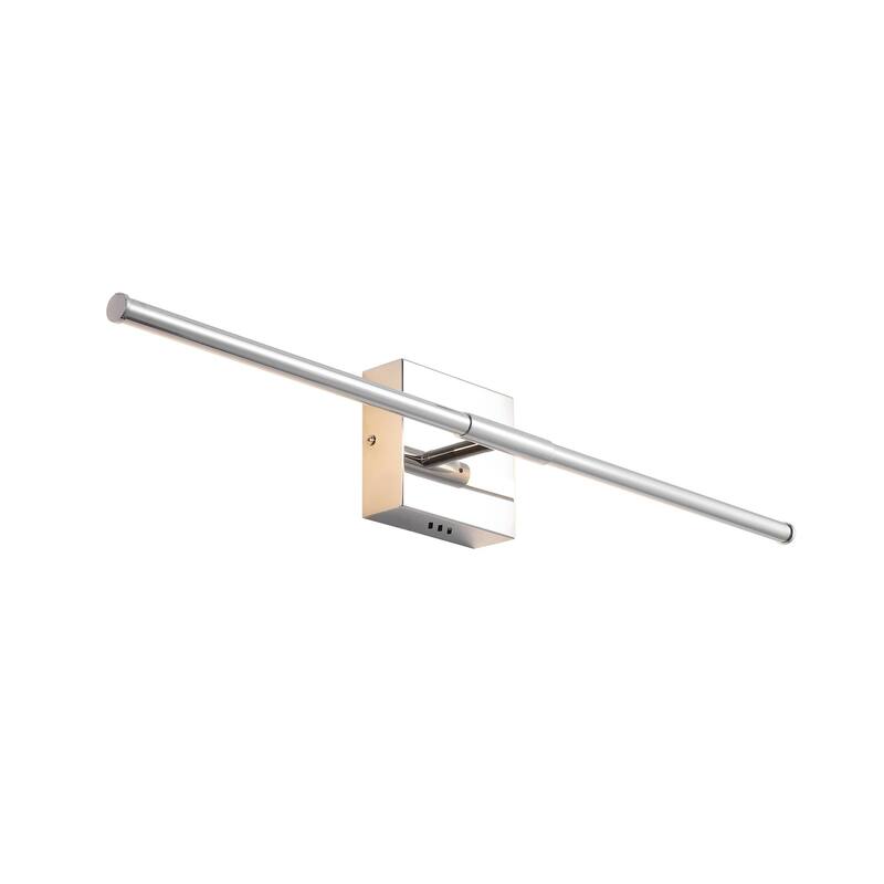 28" Dimmable Integrated LED Metal Wall Sconce, by JONATHAN Y