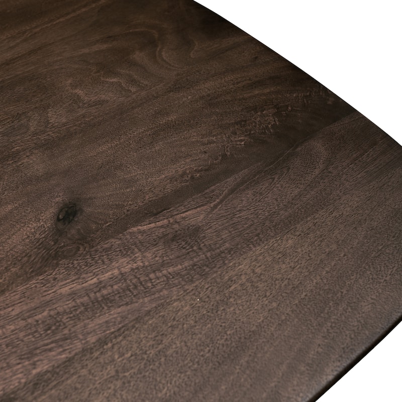 84" Wide Dining Table, Brown