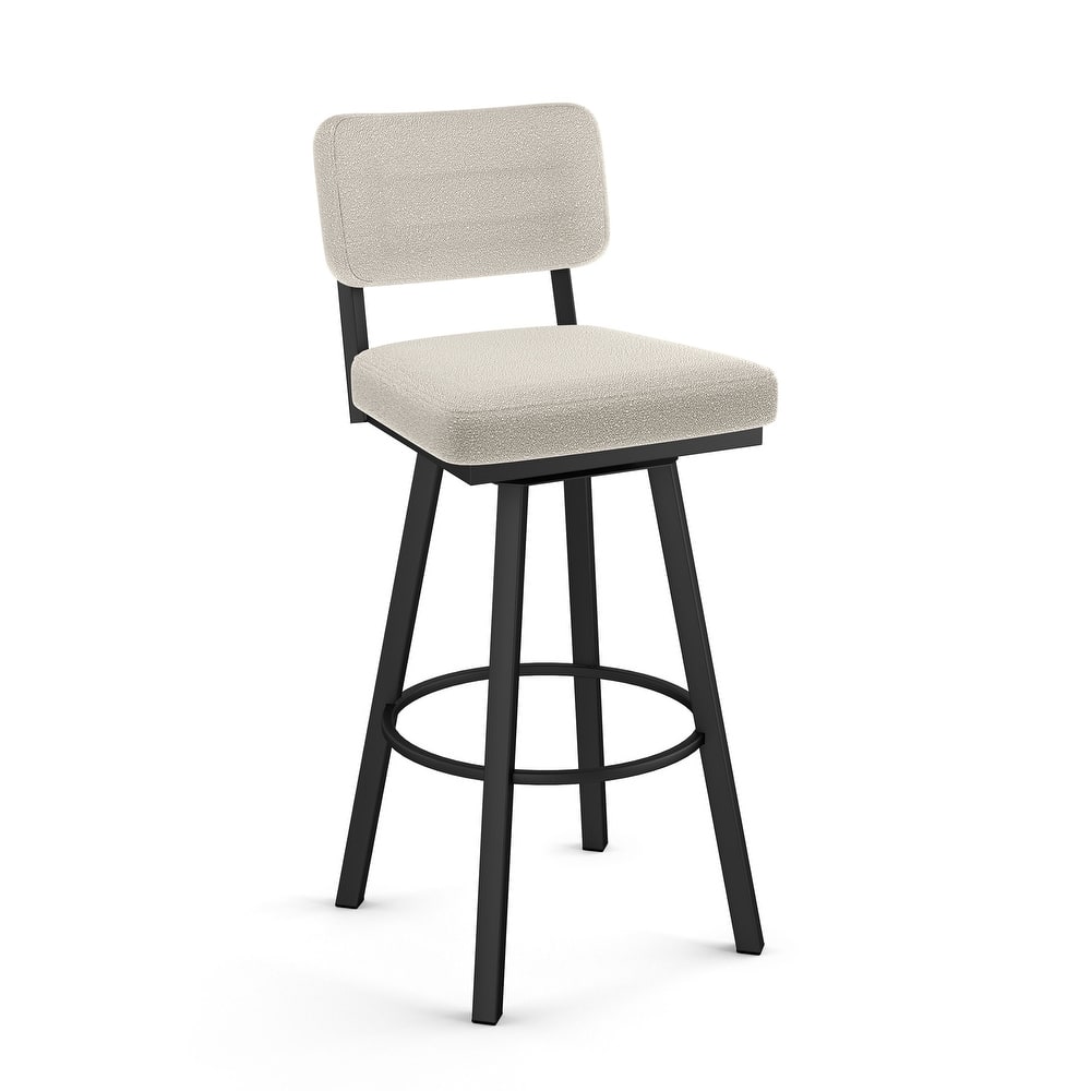 Amisco Alek Swivel Counter and Bar Stool