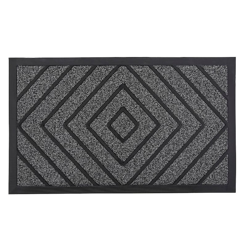 Superio Non-Slip Doormat for Entry, 18" x 30", Waterproof, Mat