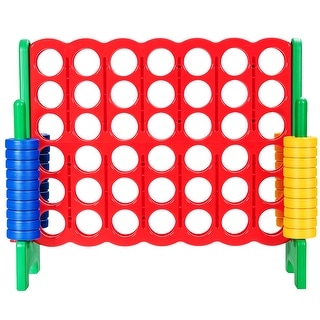 Costway Jumbo 4-to-Score 4 in A Row Giant Game Set for Family - See Description