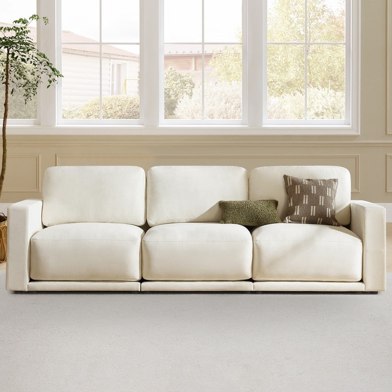 Cathy Oversized Modular Sectional Sofa Cloud Couch for living room