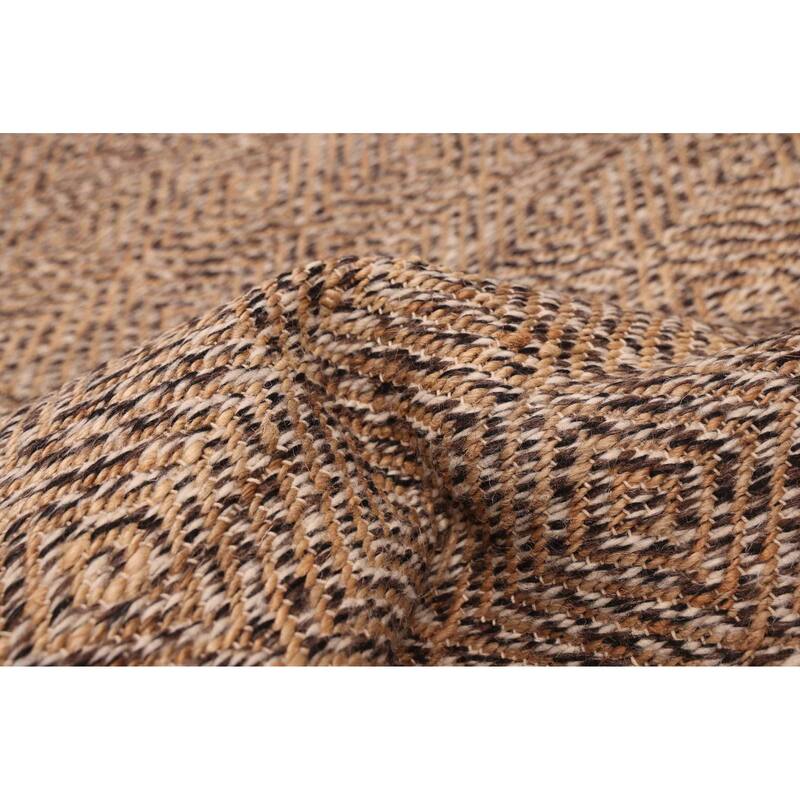 ECARPETGALLERY Flat-Weave Palas Denizli Taupe Kilim - 5'4 x 7'6