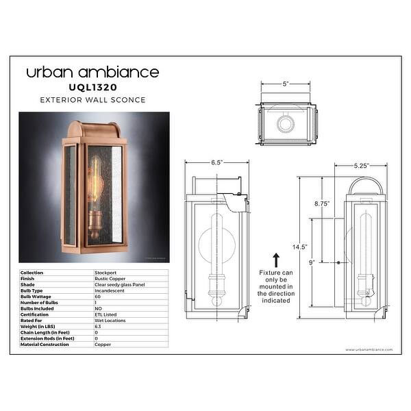 Shop Luxury Farmhouse Outdoor Wall Light 14 5 H X 6 5 W With