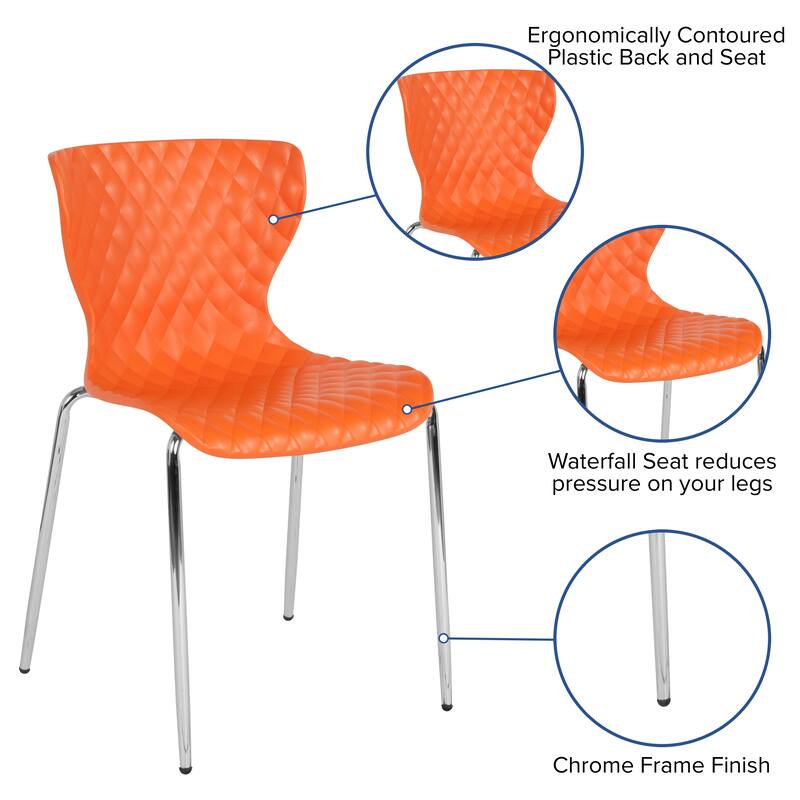 Contemporary Faux Upholstered Chair