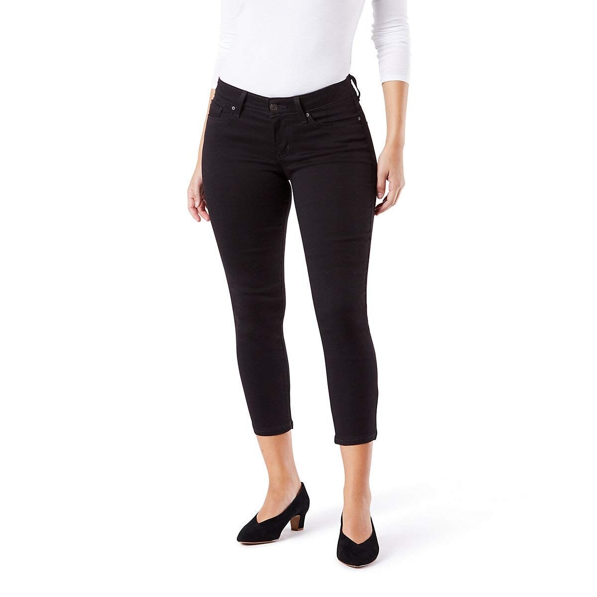 levi strauss signature mid rise skinny