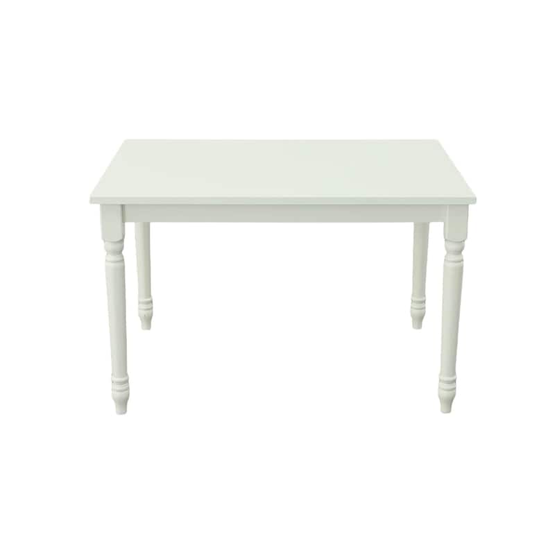 Rectangular Farmhouse Style Dining Table - 47.5" - White