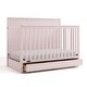 preview thumbnail 22 of 49, Graco Sasha 5-in-1 Convertible Crib with Drawer Blush