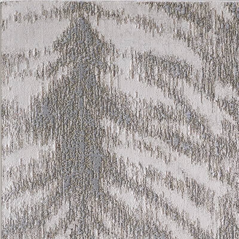 Domani Glam Ombre Zebra Textured Rug