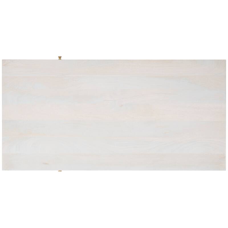 SAFAVIEH Nilgun 1-Drawer 1-Shelf Living Room Coffee Table - 43" W x 21.6" L x 16" H - 43Wx22Dx16H