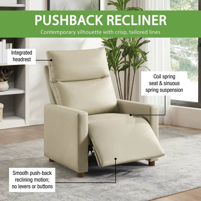 Vincent Recliner - Taupe
