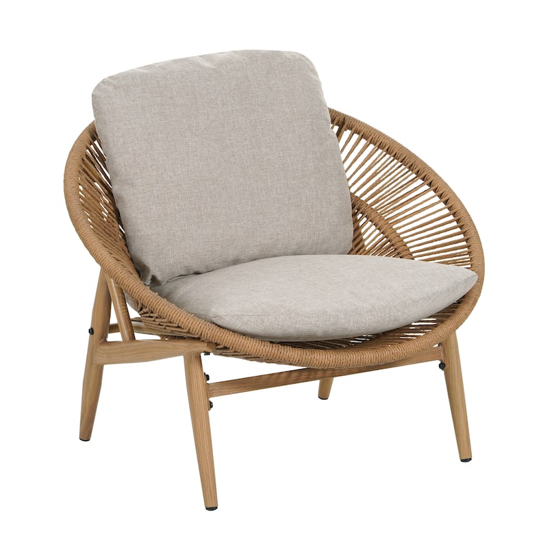 Christopher Knight Home - Winterbourne Outdoor Wicker Papasan Lounge Chair