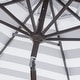 preview thumbnail 17 of 24, SAFAVIEH Iris 9ft Round Outdoor Patio Umbrella - UV Resistant with Auto Crank Tilt