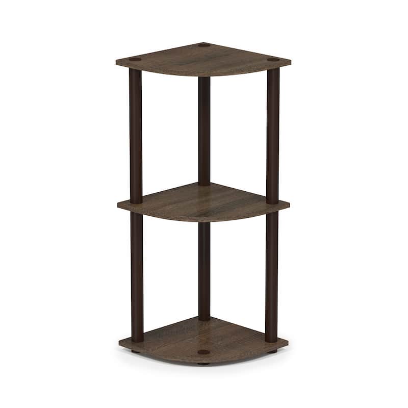 Porch & Den St. Marks 3-tier Corner Multipurpose Shelving Unit