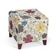preview thumbnail 46 of 53, Adeco Simple British Style Passionate Cube Ottoman Footstool