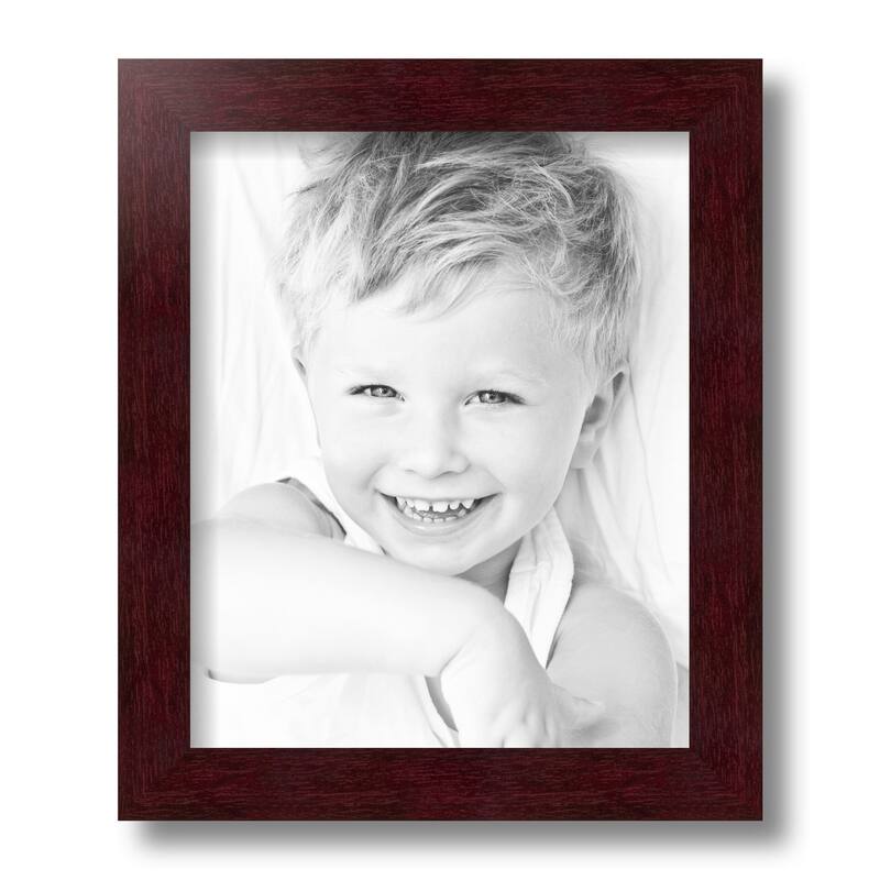 ArtToFrames Metro Modern 8.5x11 Inch Picture Frame, 1.25 Inch MDF Poster Frame Available in Multiple Colors (FRBW26-8.5x11)