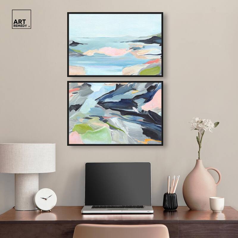 Between Seasons II Canvas Set of 2 by Art Remedy